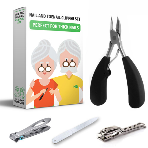 Healthy Seniors Complete Nail and Toenail Clippers