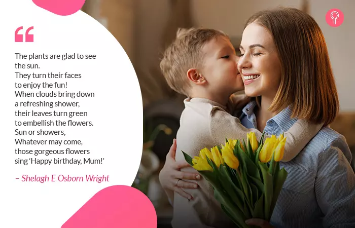 Heartfelt birthday poem for mom