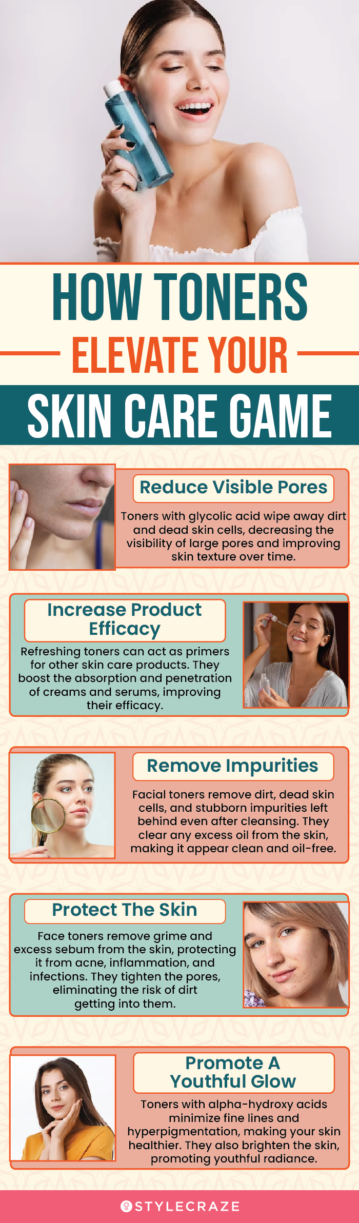 how toners elevate your skin care game (infographic)