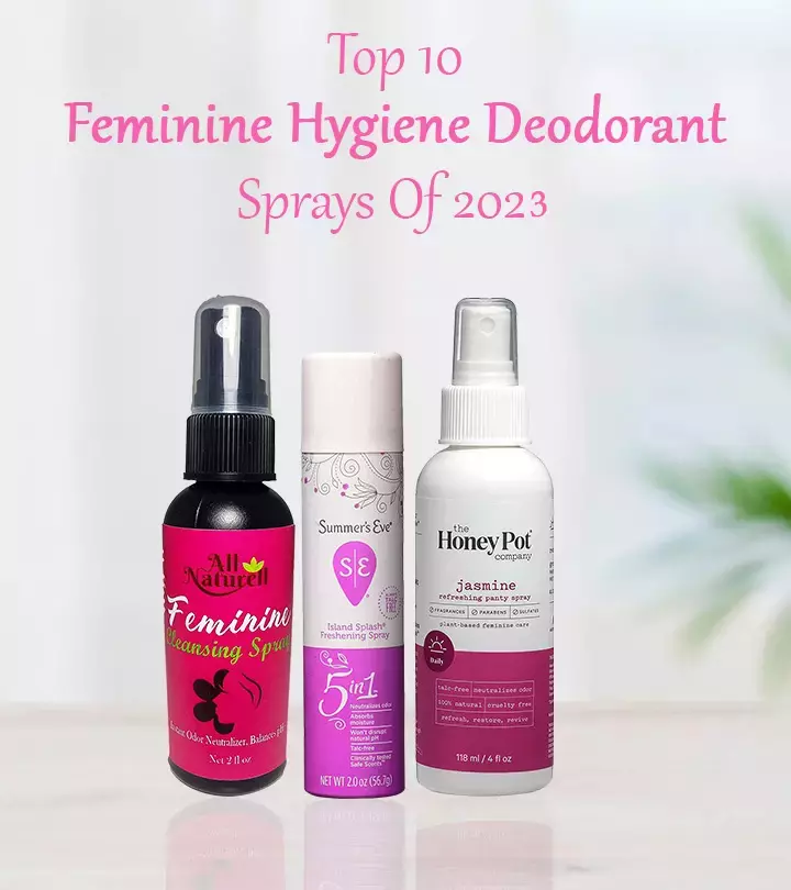 Feminine Hygiene Deodorant Sprays
