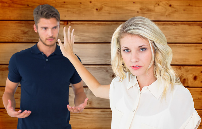 Do not fall prey to your partner's manipulations