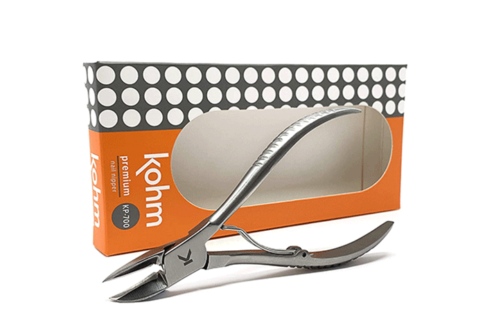 Kohm Nail clippers for Thick Nails - Heavy Duty, Wide Mouth