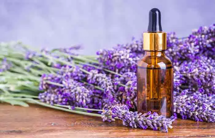 Lavender oil as one of the essential oils for skin tightening