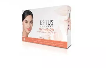 Lotus Herbals Natural Glow Skin Skin Whitening Treatment Radiance Facial Kit