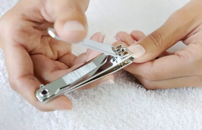 Make Sure You Don’t Clip Or File Your Nails If They Are Dry