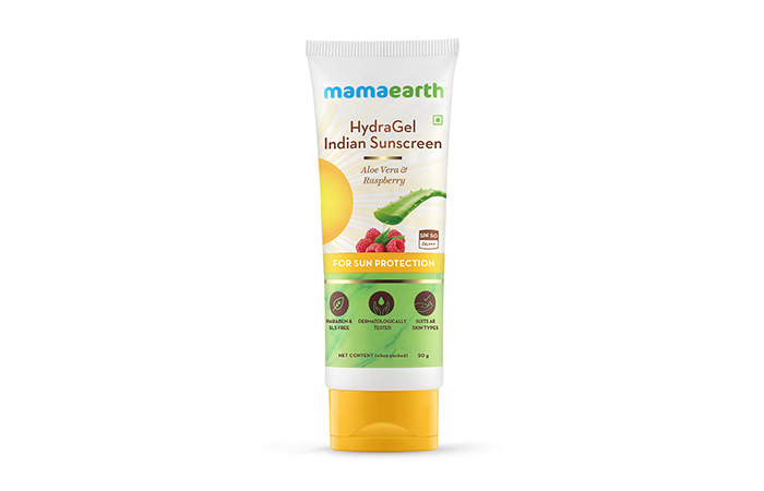 Mamaearth HydraGel Indian Sunscreen