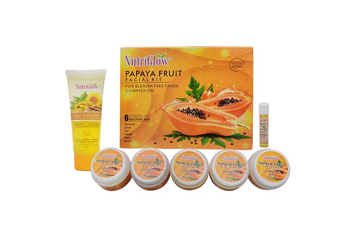 NutriGlow Papaya Fruit Facial Kit