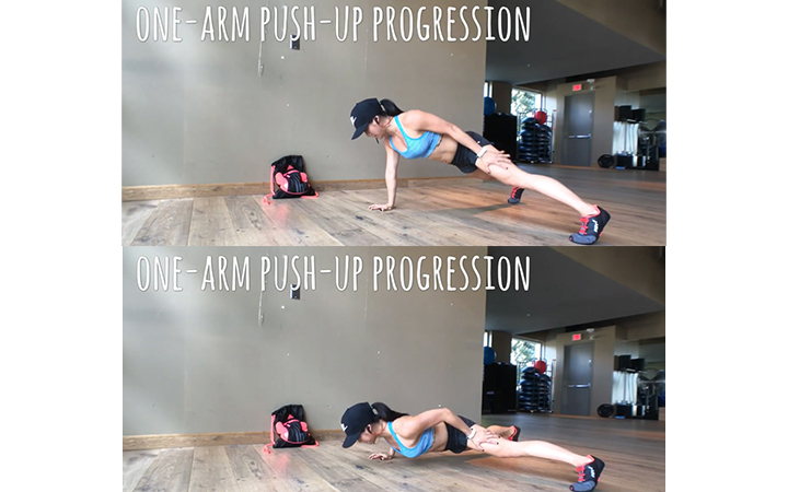 Benefits of one-arm push-ups