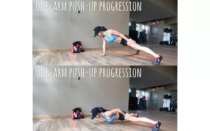 Benefits of one-arm push-ups