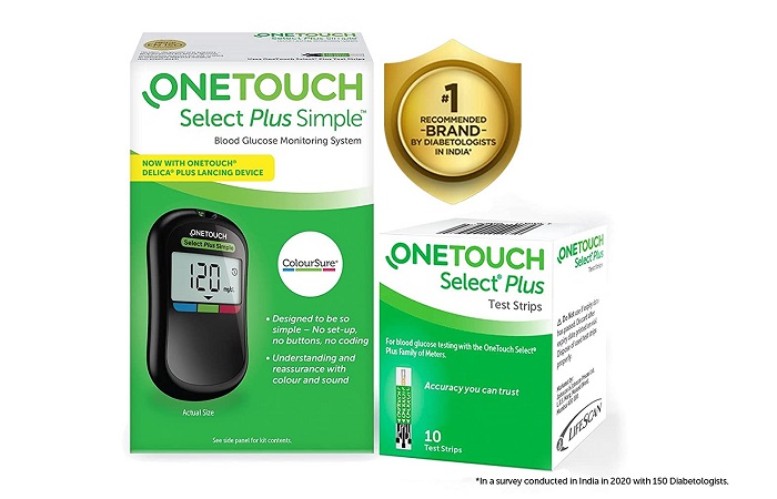 One Touch Select Plus Simple Blood Glucose Monitoring System