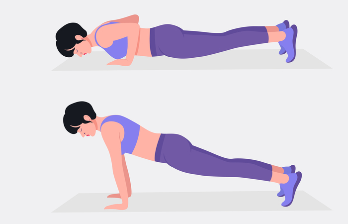 Benefits of regular push-ups