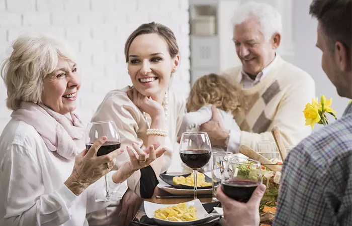 Respect your husband by accepting his family 