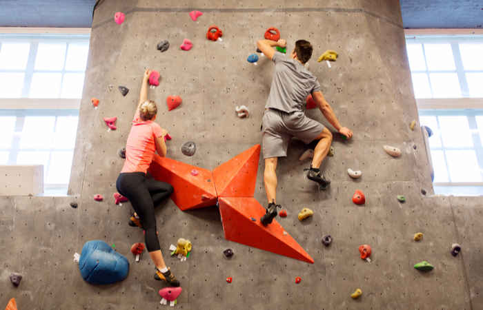 Rock climbing as a hobby for couples