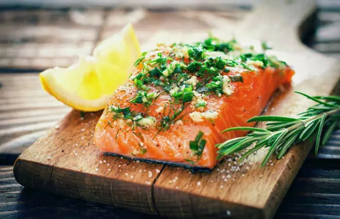 Salmon to grow nails faster