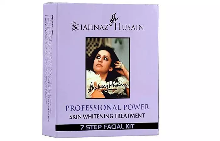 Shahnaz Husain Professional Power Skin Whitening 7 Step Facial Kit