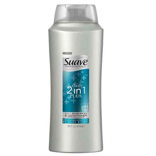Suave Professionals 2 in 1 Plus pH balanced Shampoo & Conditioner