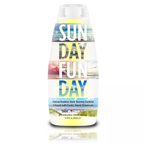 Tanovations Sun Day Fun Day Dark Tanning Cocktail