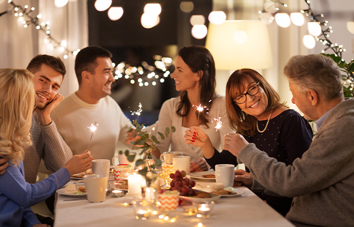 Tea party as a fun family night activity