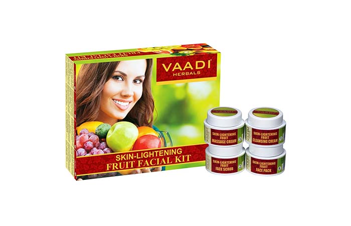 Vaadi Herbals Skin Lightening Fruit Facial Kit