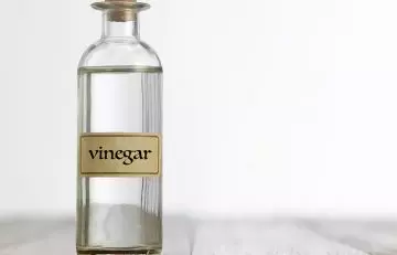 Vinegar can be used as a homemade pregnancy test