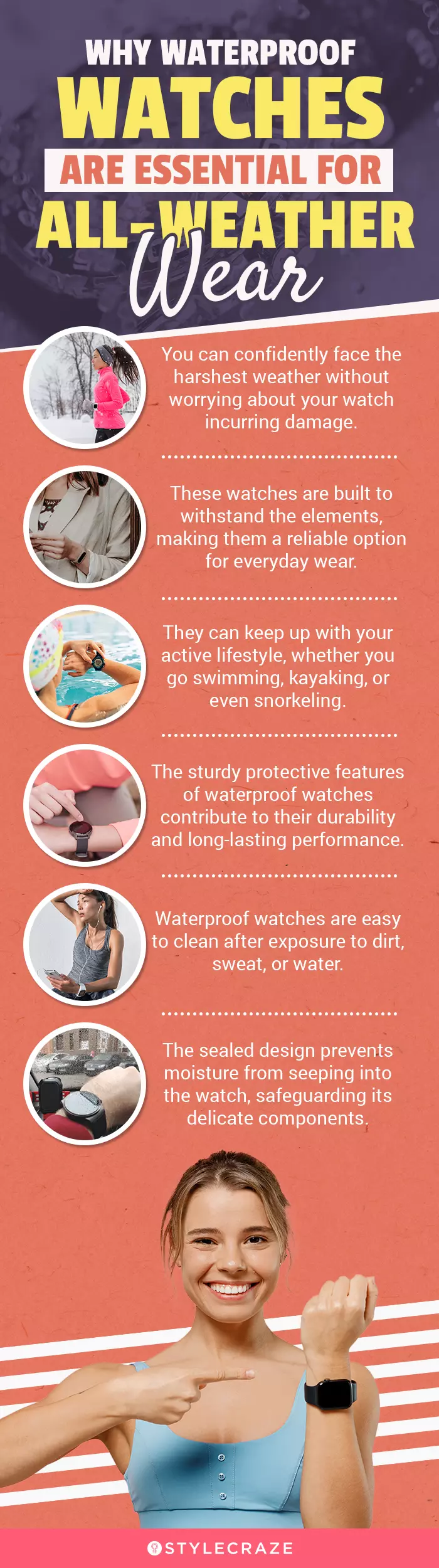Why Waterproof Watches Are Essential For All-Weather Wear (infographic)