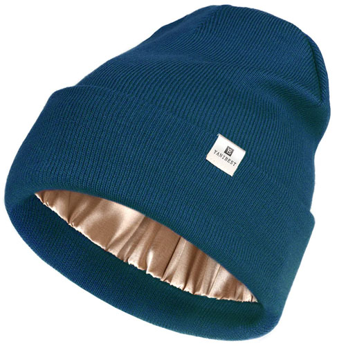 YANIBEST Women’s Satin Lined Winter Beanie Hat