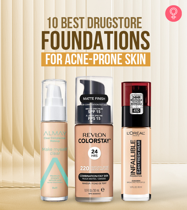 10 Best Drugstore Foundations For Acne-Prone Skin – 2022