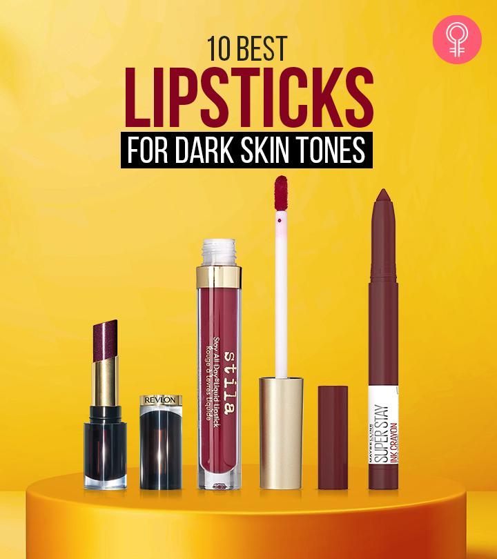 10 Best Lipsticks That Complement Dark Skin Tones