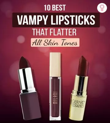 10 Best Vampy Lipsticks That Flatter All Skin Tones