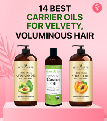 14 Best Carrier Oils For Hair That Give A Velvety, Voluminous Look