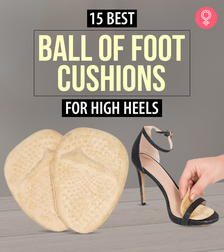 4 Pair High Heel Pads Insert Insole Forefoot Ball of Foot Cushion Non-Slip 