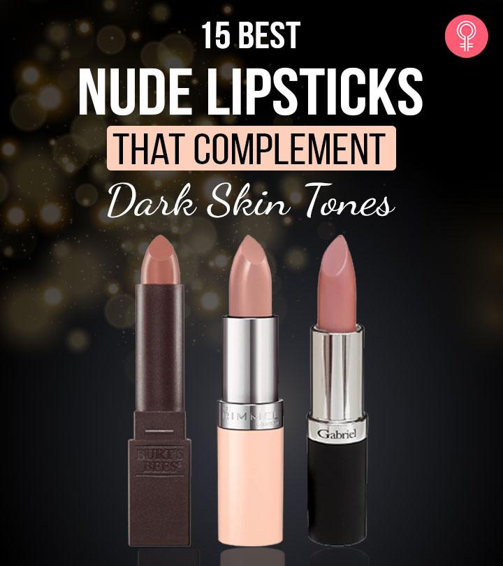 nude shade lipstick for dark skin