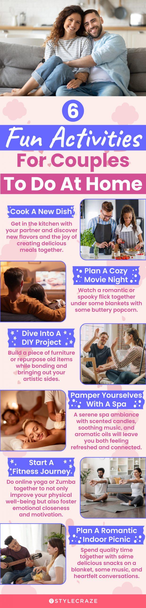 40+ Things For Couples To Do At Home