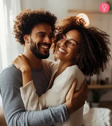 A Couple Enjoying At Home