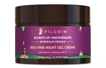 Best Cruelty-Free Formula Pilgrim Red Vine Night Gel Crème