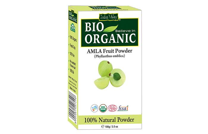 Best Overall - Indus Valley Bio Organic Amla Fruit  Powder