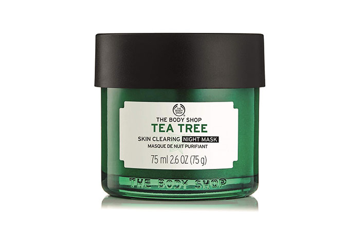 Best Overnight Gel Mask The Body Shop Tea Tree Skin Clearing Night Mask
