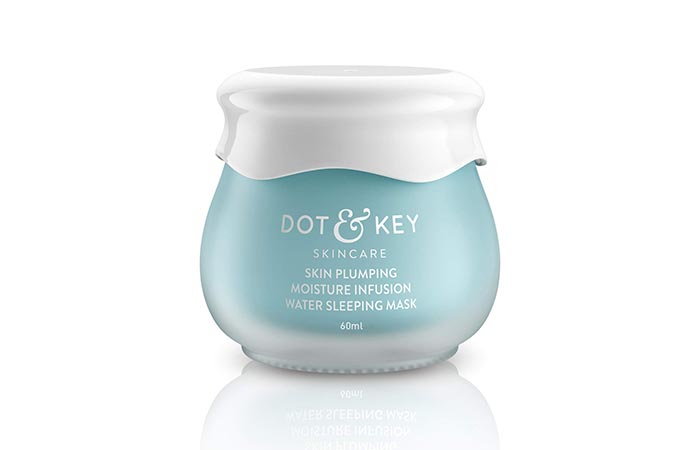 Best Overnight Skin Plumping Face Mask Dot & Key Skin Plumping Moisture Infusion Water Sleeping Mask