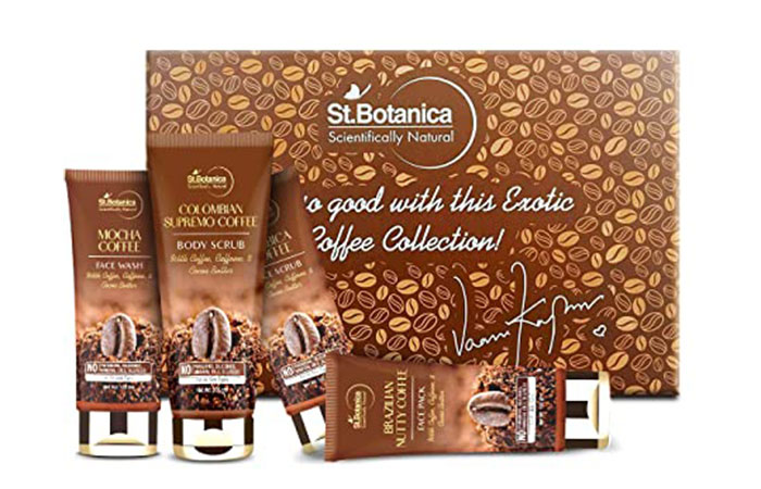 Best Rejuvenating St.Botanica Vaani Kapoor's Exotic Coffee Skin Care Kit