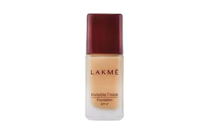 Best Sheer Coverage Lakmé Invisible Finish Foundation