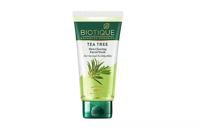 Biotique Tea Tree Skin Clearing Facial Wash