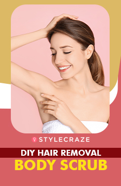 Diy Hair Removal Body Scrub