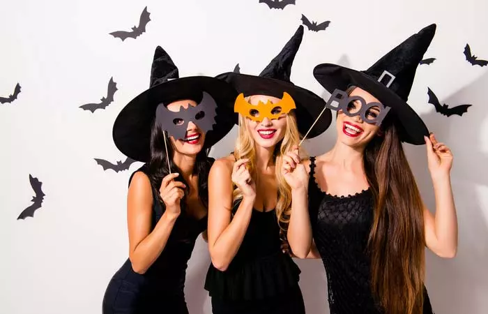 Fancy costume party idea for girls night