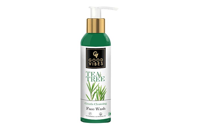 Good Vibes Tea Tree Gentle Cleansing Face Wash