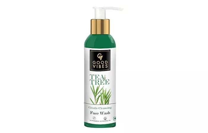 Good Vibes Tea Tree Gentle Cleansing Face Wash