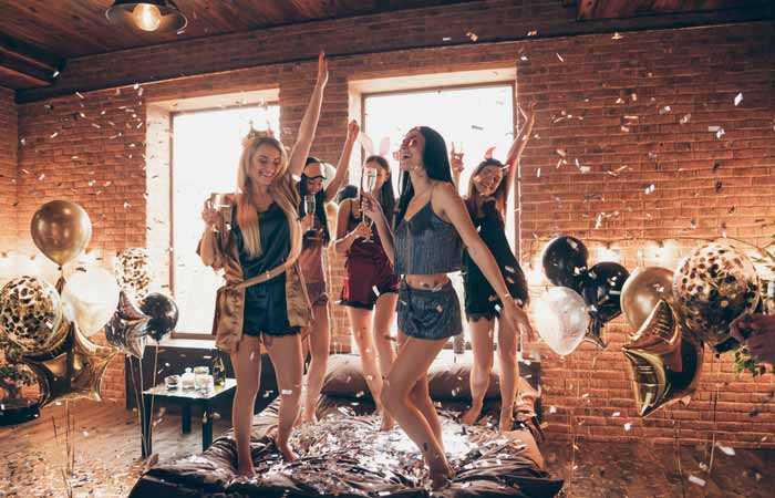Dance party idea for girls night