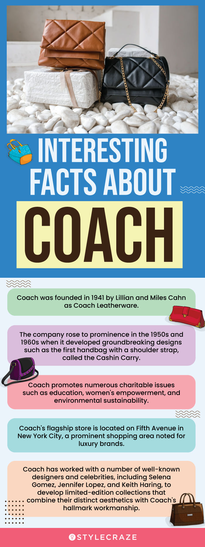 Interesting Facts About Coach (infographic)