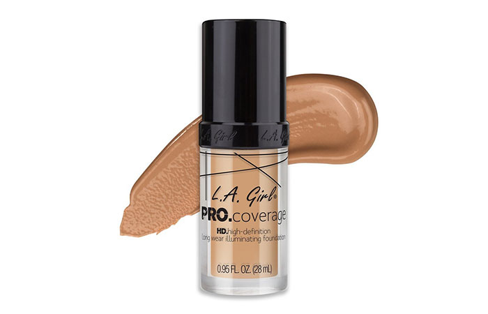L.A Girl Pro Coverage HD High-Definition Long Wear Illuminating Foundation