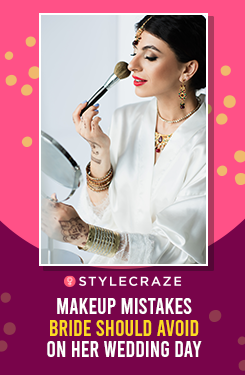 Makeup Mistakes Bride Should Avoid on Her Wedding Day
