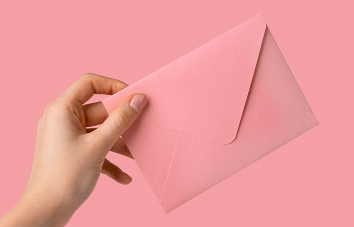 Story of a pink envelope that reignited intimacy between a couple
